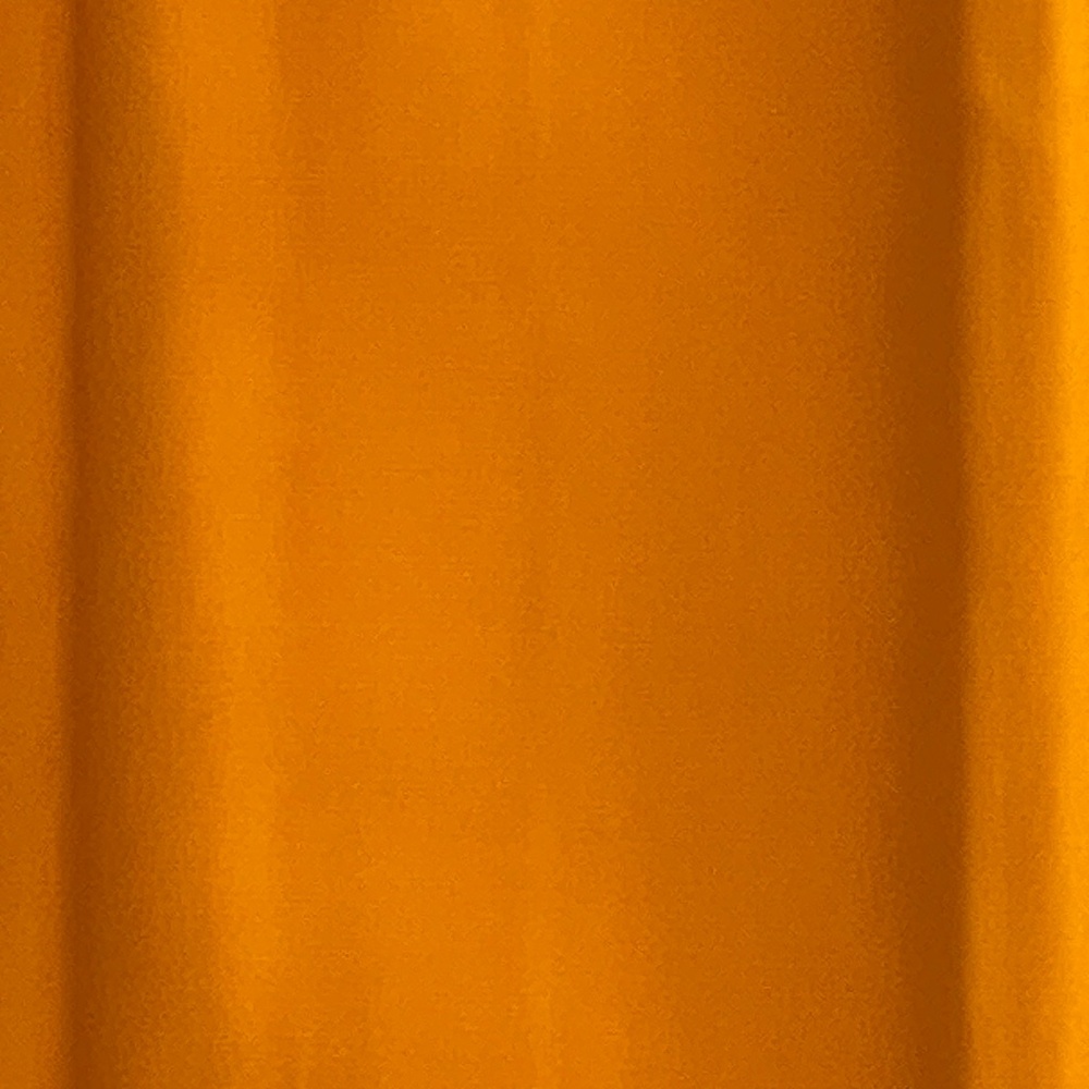 Solid Print Orange Cotton Fabric - 1 Yard